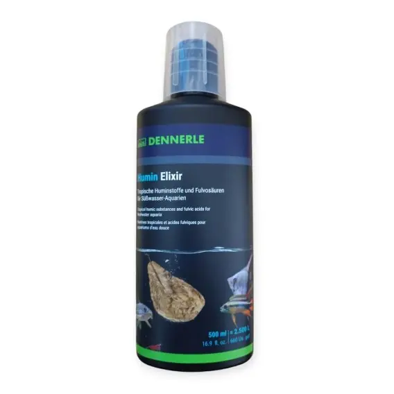 Zniżka DENNERLE bio uzdatniacz wody tropikalnej Humin Elixier 500 ml (1673)